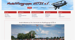 Desktop Screenshot of mfg-uetze.de